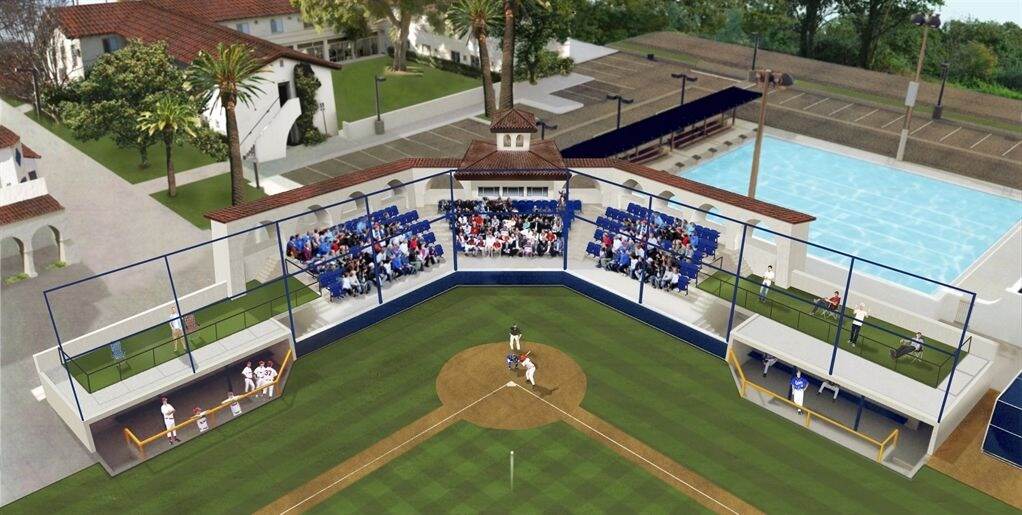 What is necessary for a baseball dugout furnishing plan