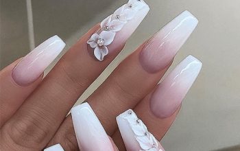 Acrylic Wedding Nails