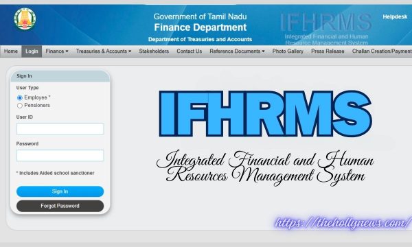 IFHRMS: Pay Slip Download, Login, Id Password and More