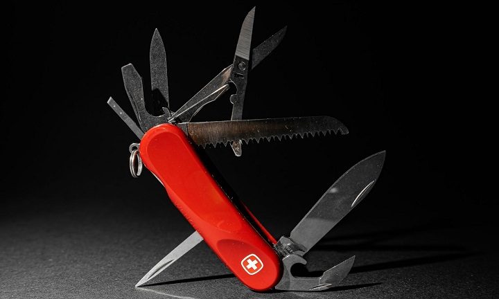 Some Unconventional Uses Of Swiss Army Knives